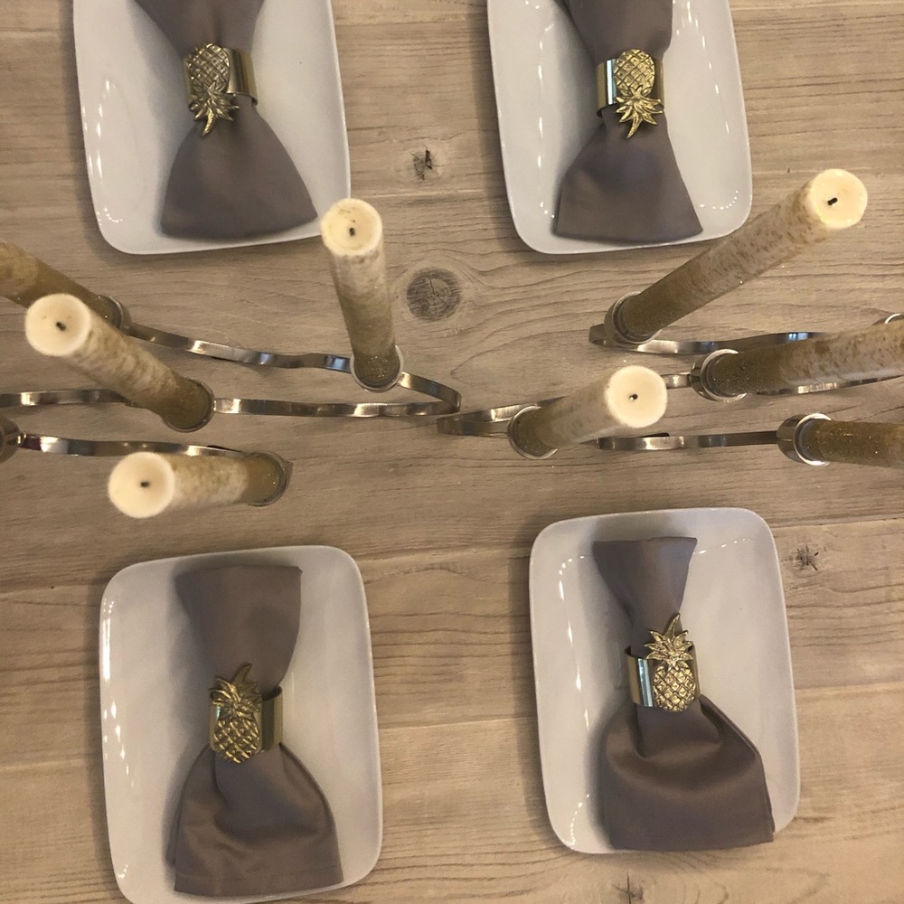 Pineapple napkin rings - Picture 5 of 8